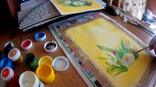 Рисование  Пчелка