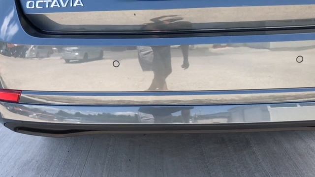 Защитно фолио за задната броня ( ppf back bumper skoda octavia )