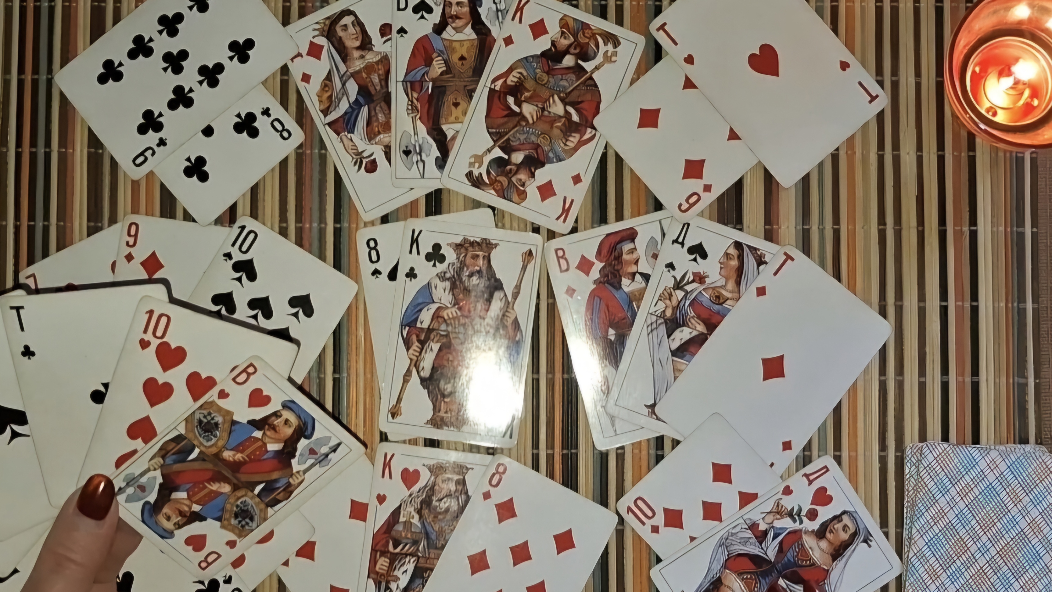 Расклад на крестового короля ♣️ и ♦️ бубновую даму