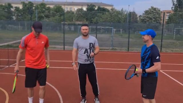 Вступительное слово организатора турнира Про-сет в Александрии перед матчами