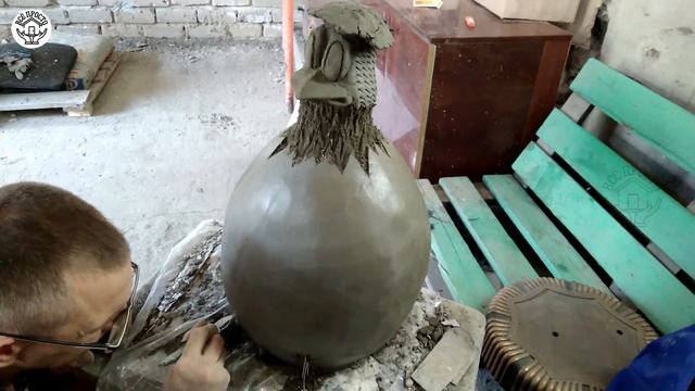 УДИВИТЕЛЬНАЯ поделка из ЦЕМЕНТА ДЛЯ САДА.