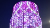 МАНЬЧЖУРИЯ ОТЕЛЬ МАТРЁШКА ПОДСВЕТКА ВНУТРИ И СНАРУЖИ