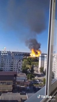 в росии взорвалась заправка помните😂😩😭