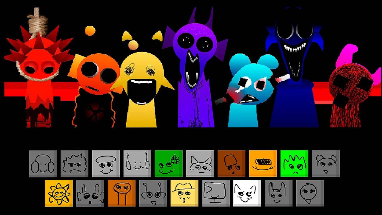 Sprunki 1996 [SHOWSCARE] Все песни | Incredibox Sprunki