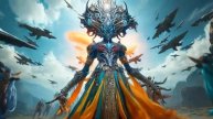 Celestial War Rise of Divine Titans | AI-Generated Video 359