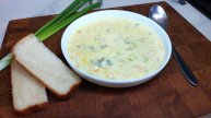 Сырный суп с курицей