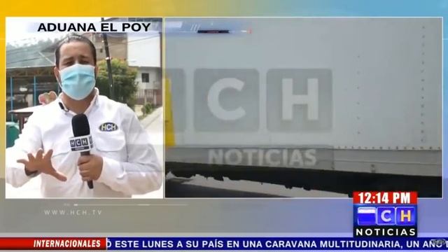 En caravana ingresa a Honduras ayuda humanitaria procedente de #ElSalvador