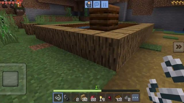 я сделал свой дом в Minecraft в деревне