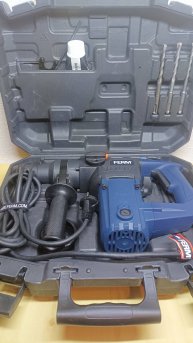 Перфоратор сетевой SDS Plus Ferm HDM1028 HDM1028, 850 Вт, 4.5 Дж