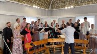 ТАМ МОЙ ДОМ РОДНОЙ Тихо вечер догорает __Танеев хор