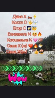 С кем и чем я ассоциирую друзей и знакомых