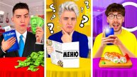 А4 : ТИПЫ ЛЮДЕЙ в РЕСТОРАНЕ ! ВЛАД А4