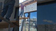 Нарушена разбежка листов утеплителя, вырезаем кусок п