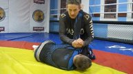 2017 год. Выход на рычаг локтя(или ущемление) из положения контроля поперек.