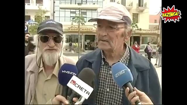 Прикол Испортил интервью  Прикольный дед
