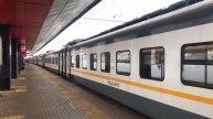 ЭП2Д-0069 ЦППК Перекраска Наше Подмосковье На станции Минская