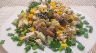 💥САЛАТ с жаренными ГРИБАМИ и Кукурузкой❗ Бесподобно вкусный❗