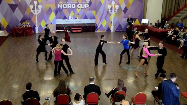 ХАСТЛ, Discofox, Nord Cup 2019, Е класс, финал, общий заход