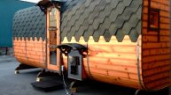 Баня Квадро 6 метров С ДУШЕВОЙ КАБИНОЙ