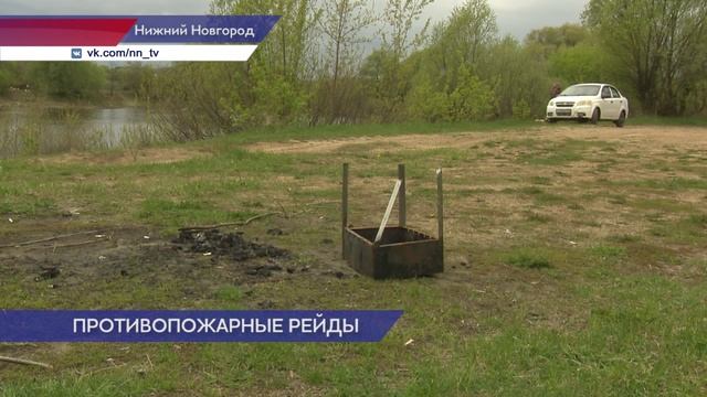 В лесополосе Автозаводского района сотрудники МЧС совместо с лесничими провели профилактический рейд