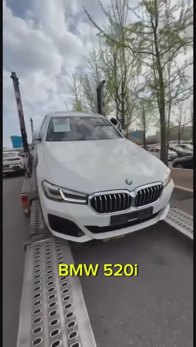 Отгрузка BMW 530i во Владивосток