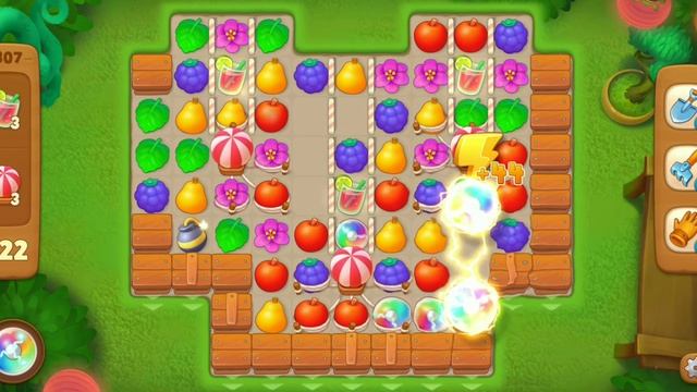 Gardenscapes уровень level 5307