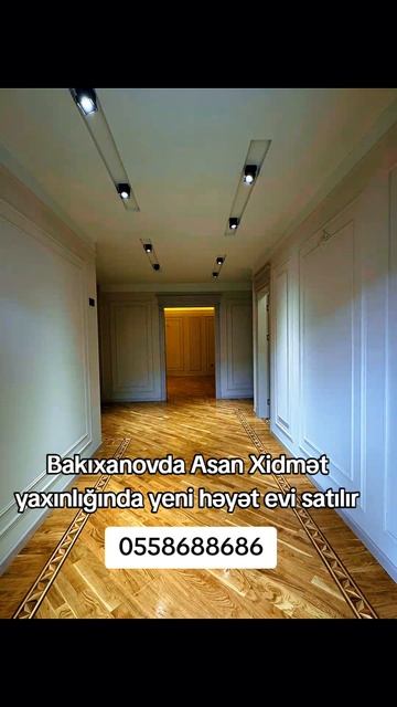 В поселке Бакыxанов продается новый частный дом +994 55 868 86 86 | www.Villa.az