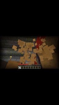 ЛОМАЮ портал в энд ГРИБОМ (часть 2) #minecraft #minecraftshorts #майнкрафт