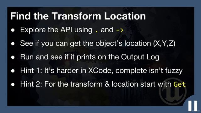 [Udemy UE4 C++] 061 Getting Transforms in C