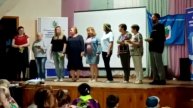прославление профсоюза в лагере Таира