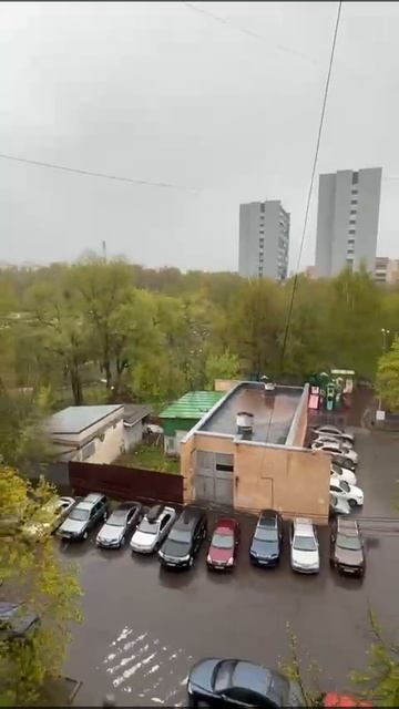 1 мая, дождь.