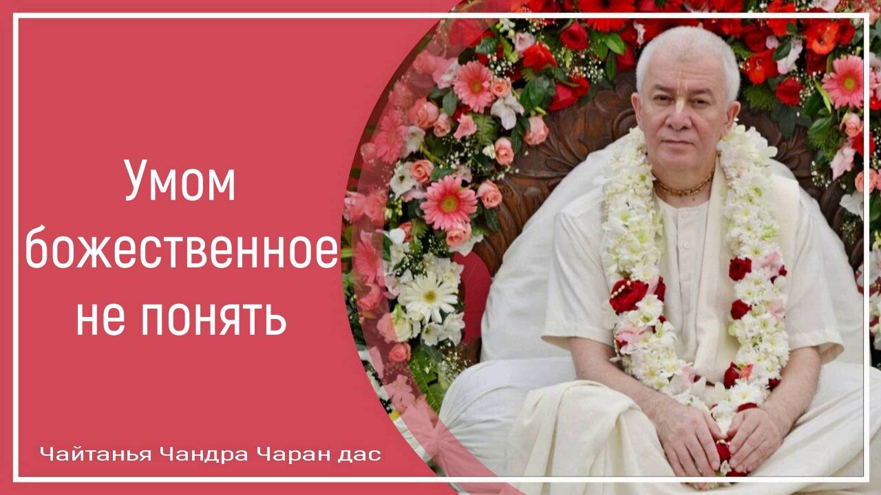 Умом божественное не понять