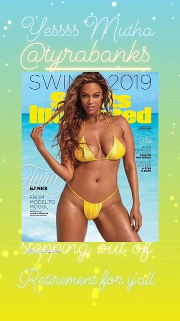 Legendary Tyra Banks covers Sports Illustrated