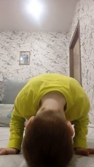 стойка на голове