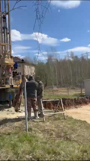 Монтаж скважины