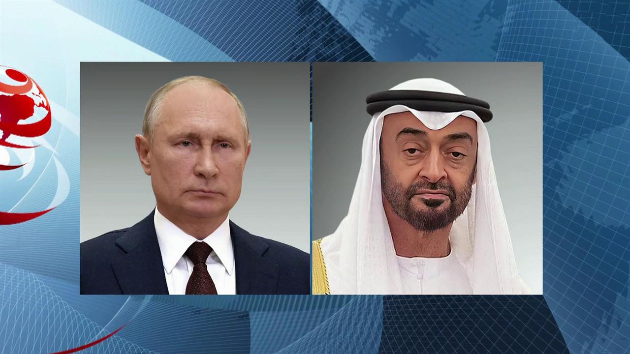 Владимир Путин поговорил по телефону с президентом Объединенных Арабских Эмиратов