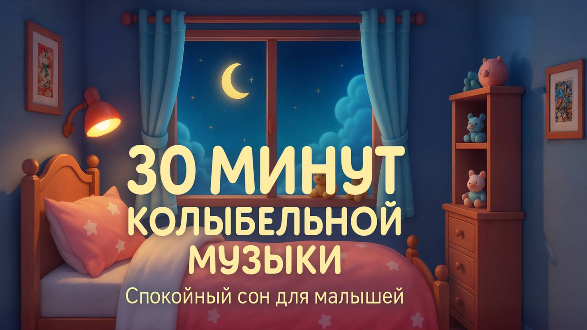 30 минут колыбельной музыки — Спокойный сон для малышей | Музыка для сна, релакса и отдыха