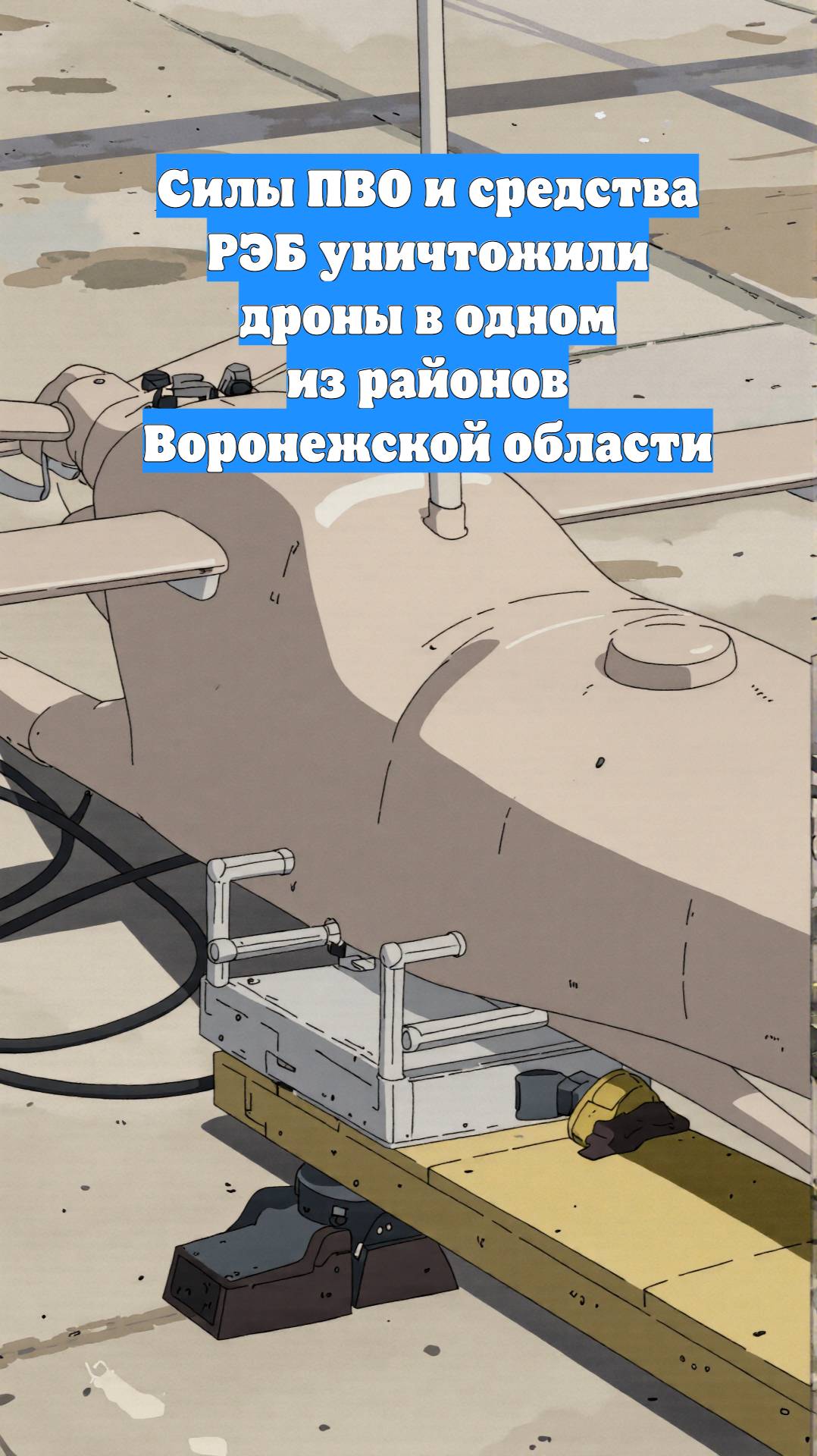 Силы ПВО и средства РЭБ уничтожили дроны в одном из районов Воронежской области