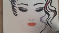 Девушка акварелью / The girl in watercolor