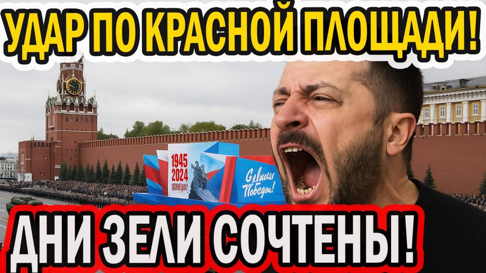 УДАР ПО КРАСНОЙ ПЛОЩАДИ 9 МАЯ 2025? ОТВЕТ ПРИГОТОВЛЕН!