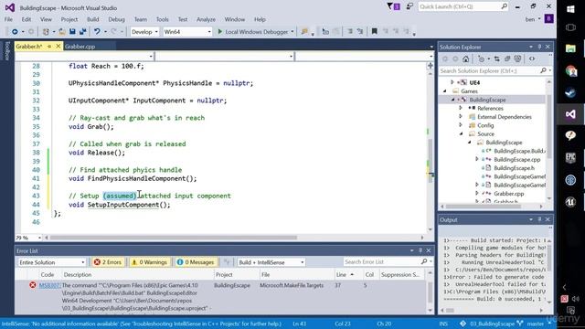 [Udemy UE4 C++] 082 Reducing Code in Hot Loops
