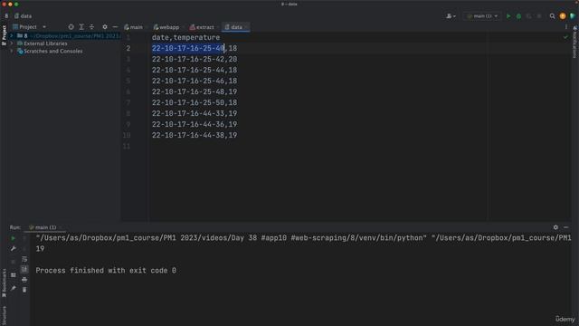 38.009 Student Project Scrape