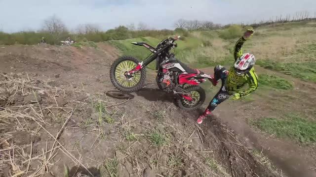 Лайтовые ЭНДУРО Падения с Китайских мото КТМ, Beta и Husqvarna Часть 2