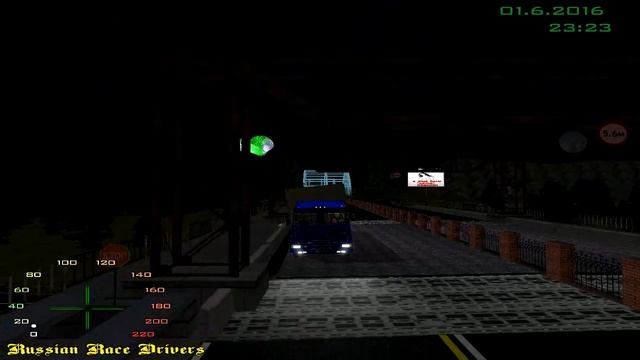 Клип: «Дальнобойщик...Ночной Рейс». На сервере: "Russian Race The Drivers". ►