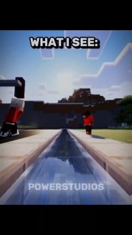 Прыжок через бассейн в Minecraft... и как всегда НЕ ПО ПЛАНУ 💦😂