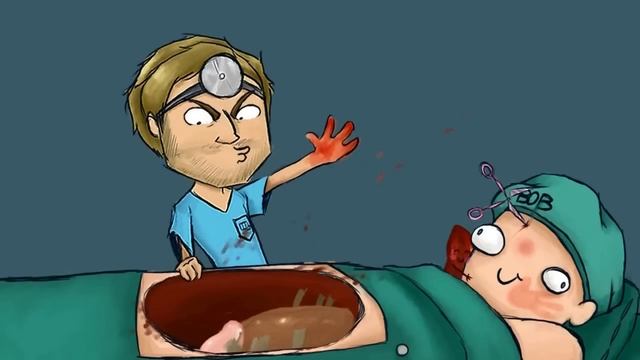 Странный мультик ,явно не для детей!Мастер-Хирург!2014