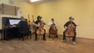 Й. Штраус "Персидский марш"
Попов Максим, Кулёмина Ольга, Соколова Милослава