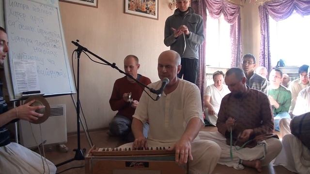 Воскресная программа в храме. 19.03.2017. Гаджа Ханта дас. Нрисимха