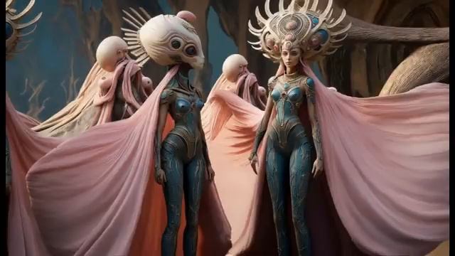 Alien Matriarch's World | AI-Generated Video 337