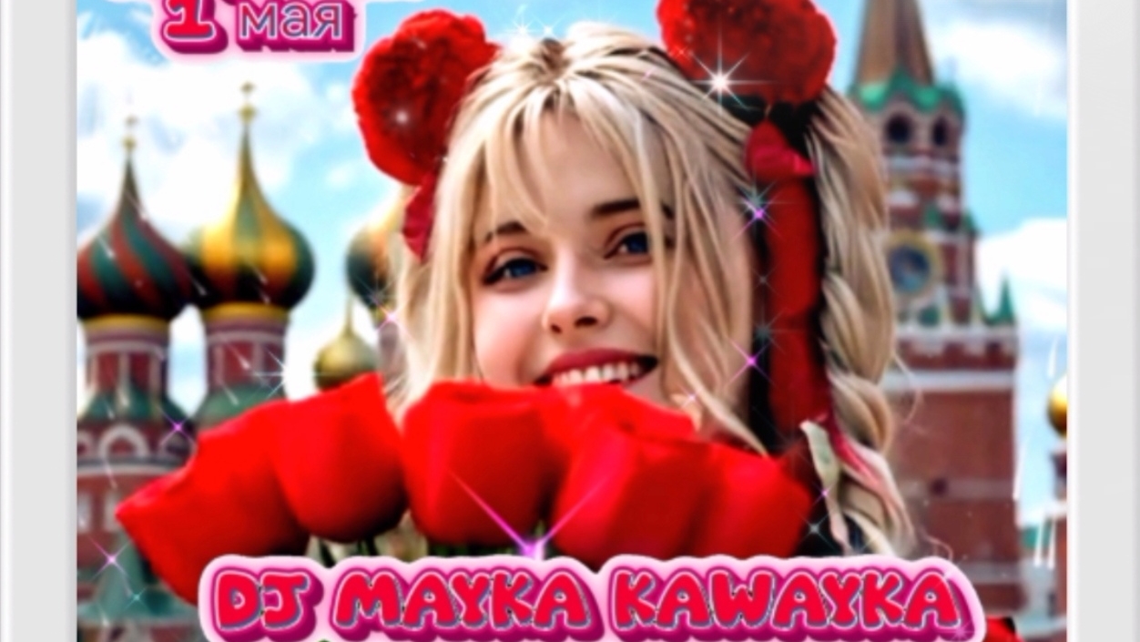 Бонус-трек #20 #DJ #Mayka #Kawayka *Парад тюльпанов* #Нейроклип #Нейропесня #Нейросеть #1мая #ии #ai